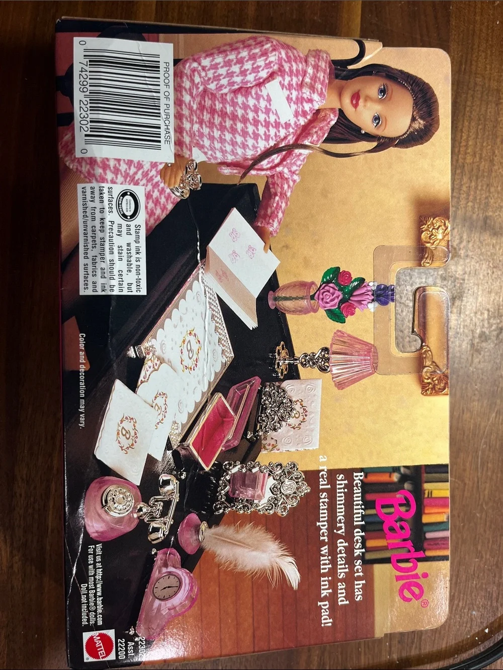 Vintage 1998 Barbie Special Collection Desk Set - NRFB